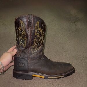 Justin Men steel toe boot